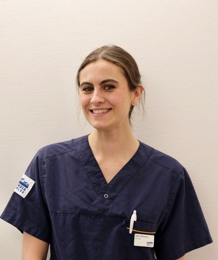 Veterinær Olivia Mawson